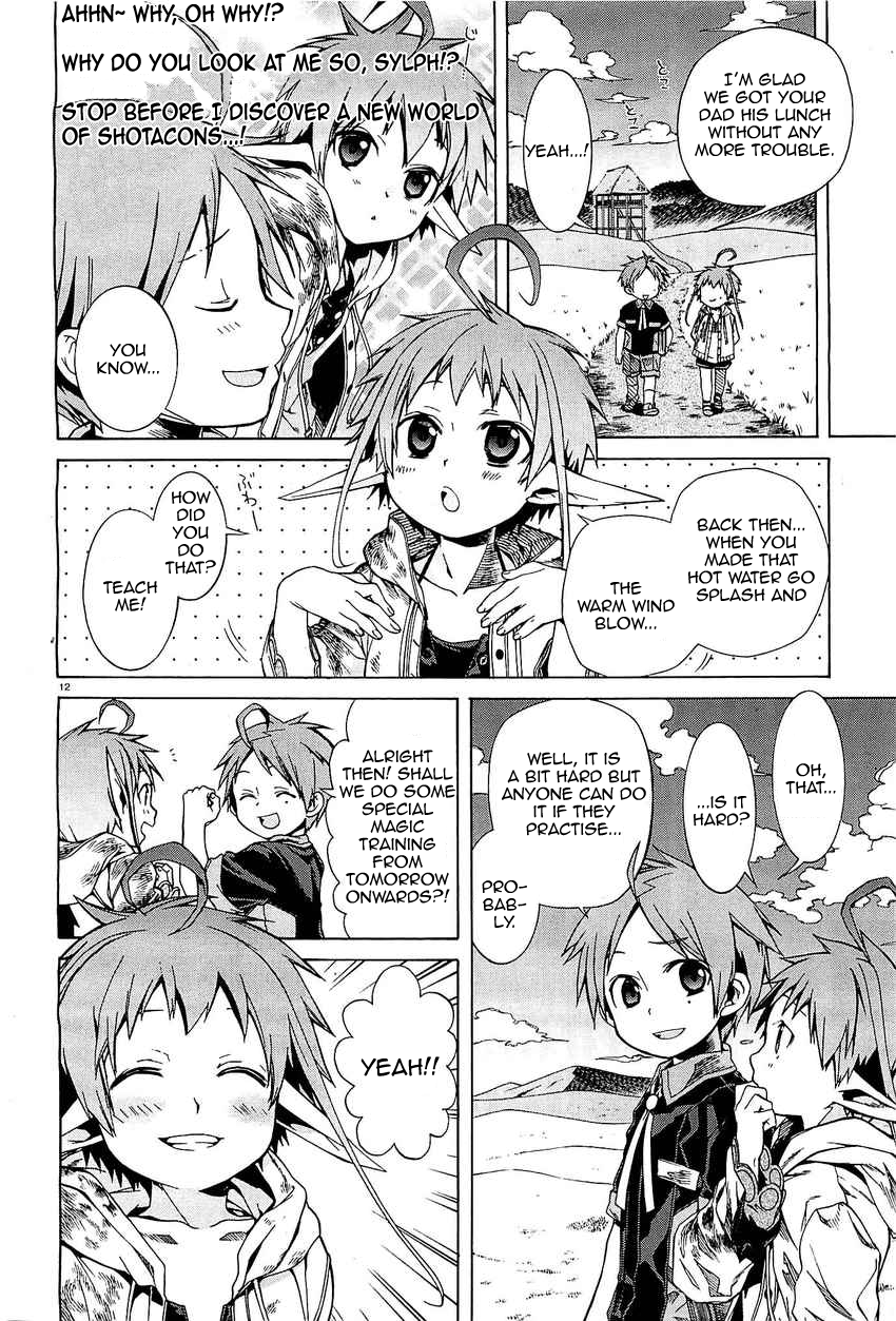 Mushoku Tensei - Isekai Ittara Honki Dasu Chapter 4 page 12 - Chapter 4: Friends