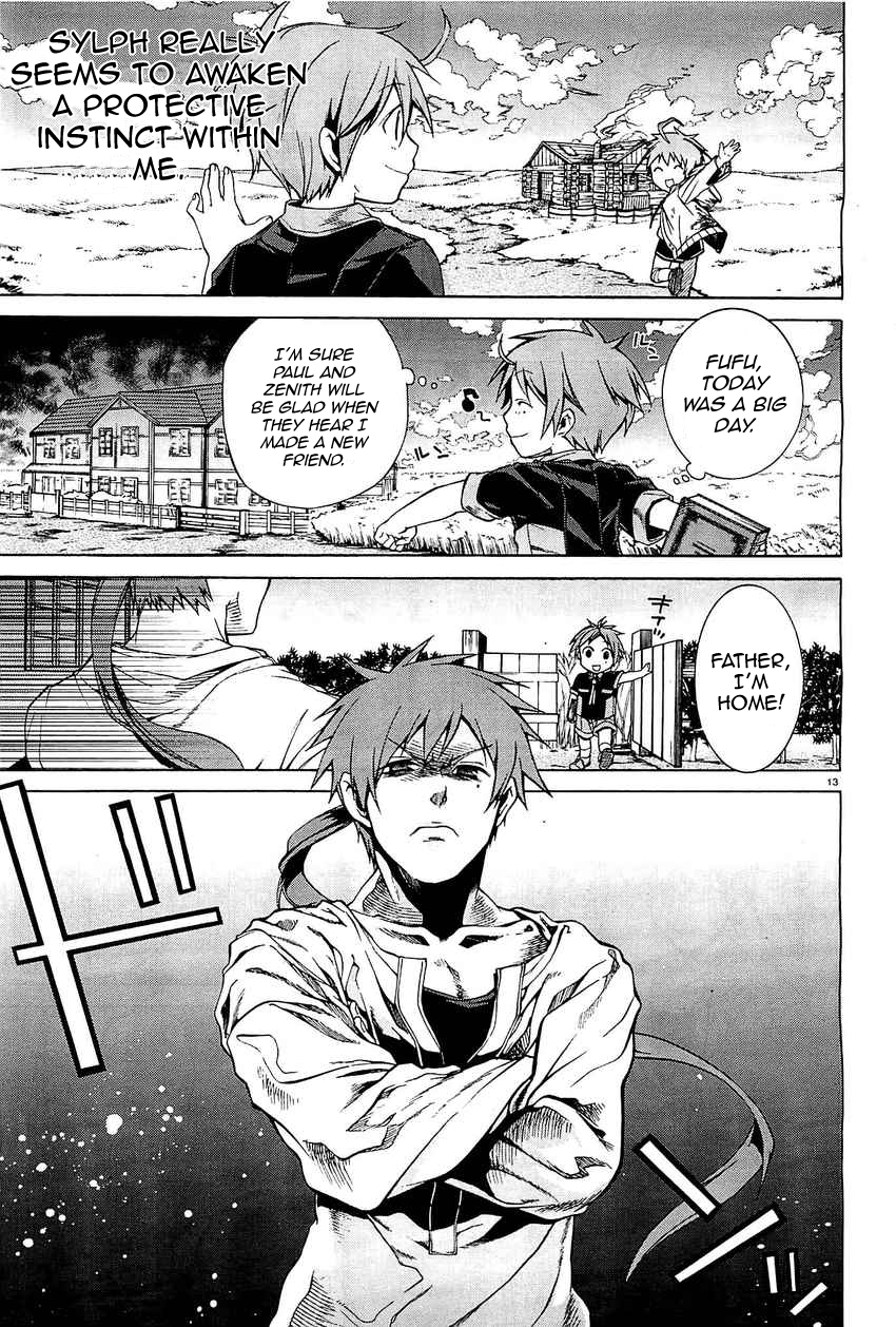 Mushoku Tensei - Isekai Ittara Honki Dasu Chapter 4 page 13 - Chapter 4: Friends