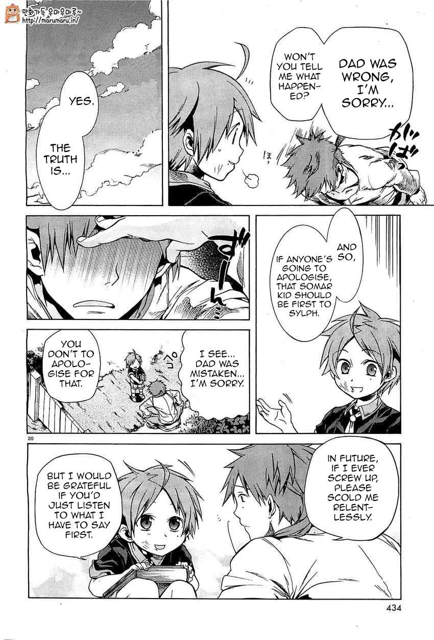 Mushoku Tensei - Isekai Ittara Honki Dasu Chapter 4 page 20 - Chapter 4: Friends