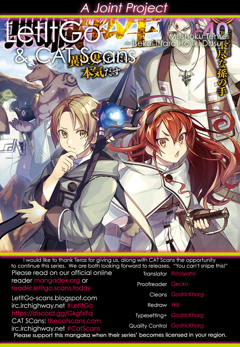 Mushoku Tensei - Isekai Ittara Honki Dasu Chapter 40 page 1 - Chapter 40: Friends.