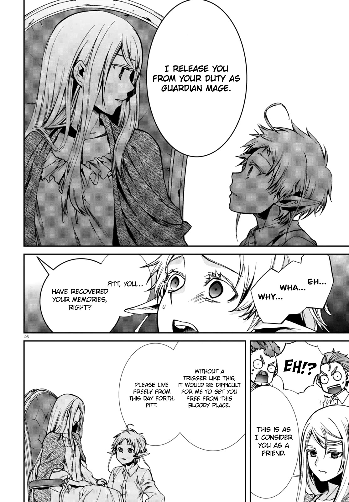 Mushoku Tensei - Isekai Ittara Honki Dasu Chapter 40 page 30 - Chapter 40: Friends.