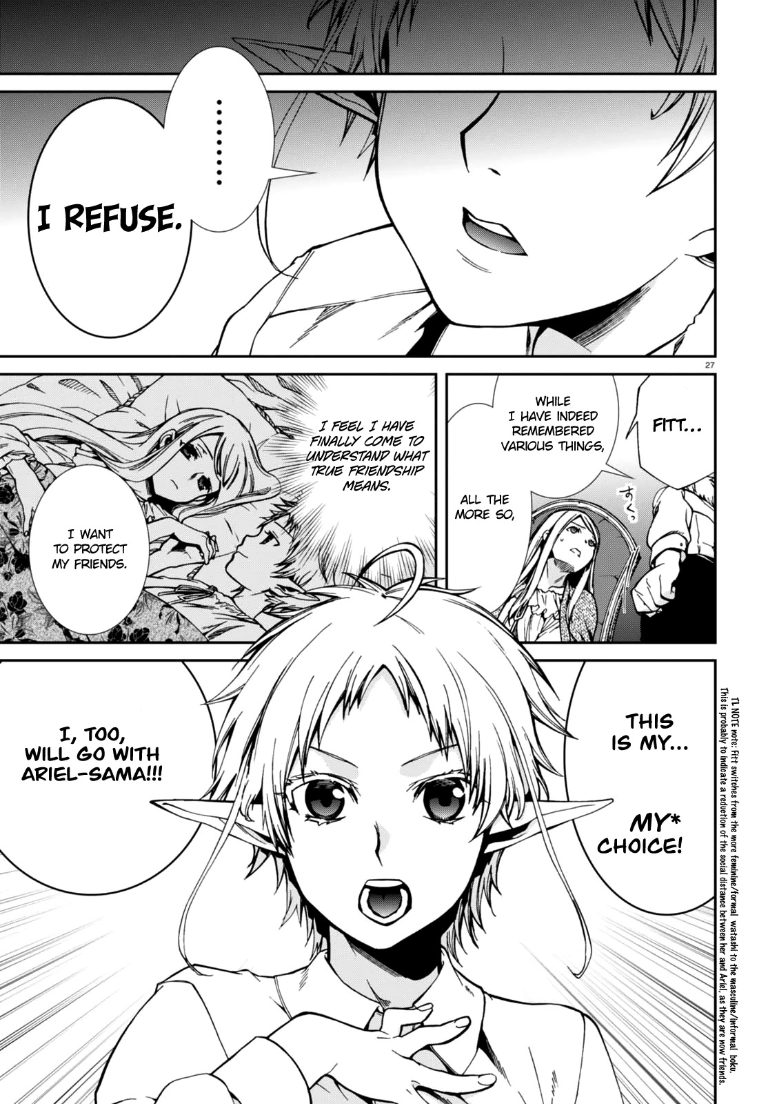 Mushoku Tensei - Isekai Ittara Honki Dasu Chapter 40 page 31 - Chapter 40: Friends.