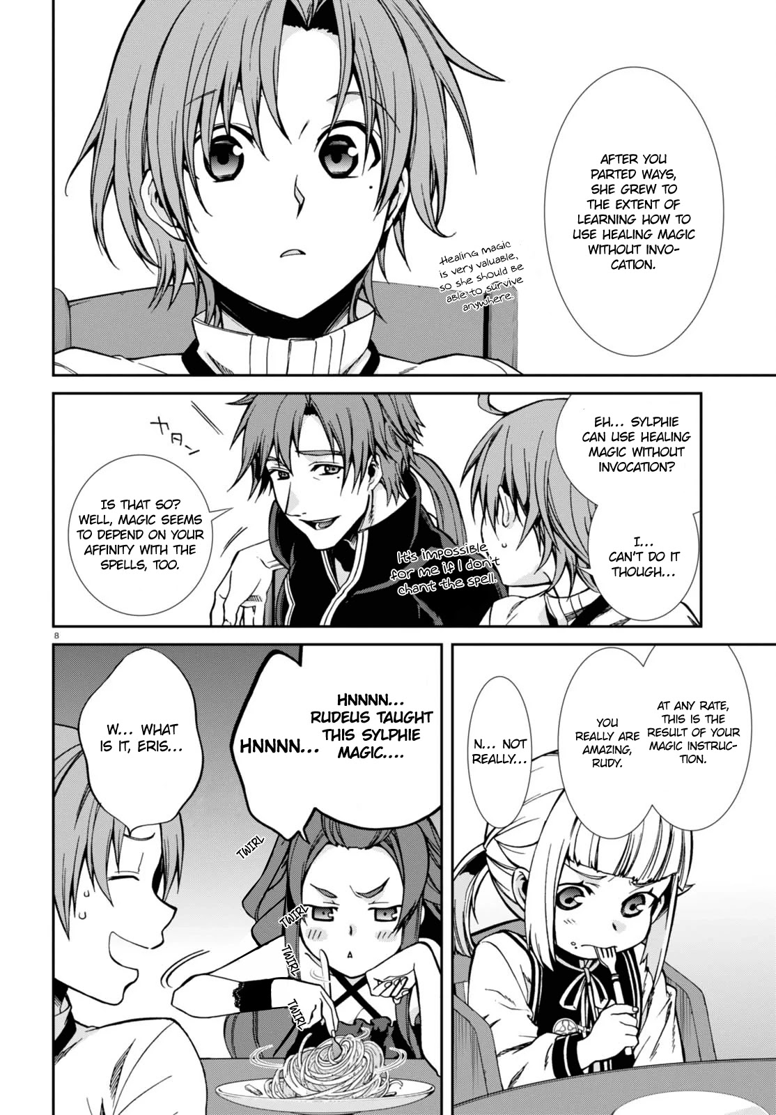 Mushoku Tensei - Isekai Ittara Honki Dasu Chapter 41 page 11 - Chapter 41: Similar Siblings