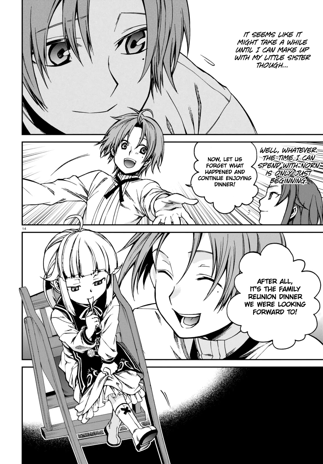 Mushoku Tensei - Isekai Ittara Honki Dasu Chapter 41 page 17 - Chapter 41: Similar Siblings
