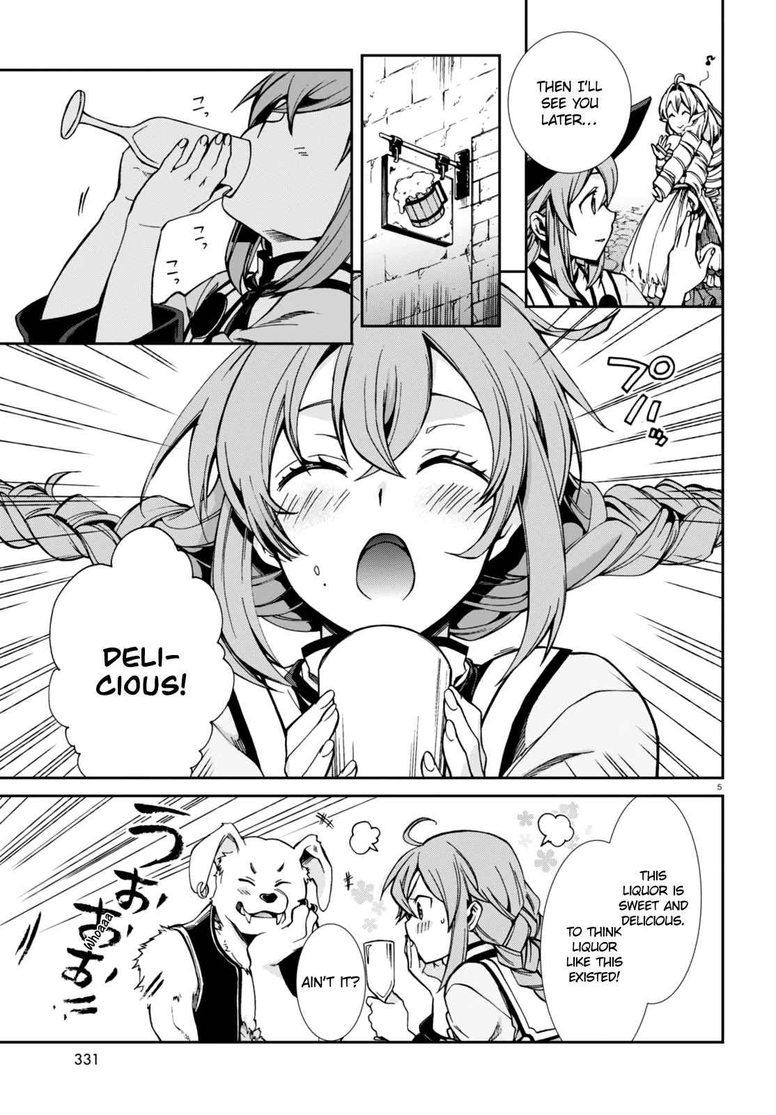 Mushoku Tensei - Isekai Ittara Honki Dasu Chapter 42 page 8 - Chapter 42: The Drunk Roxy