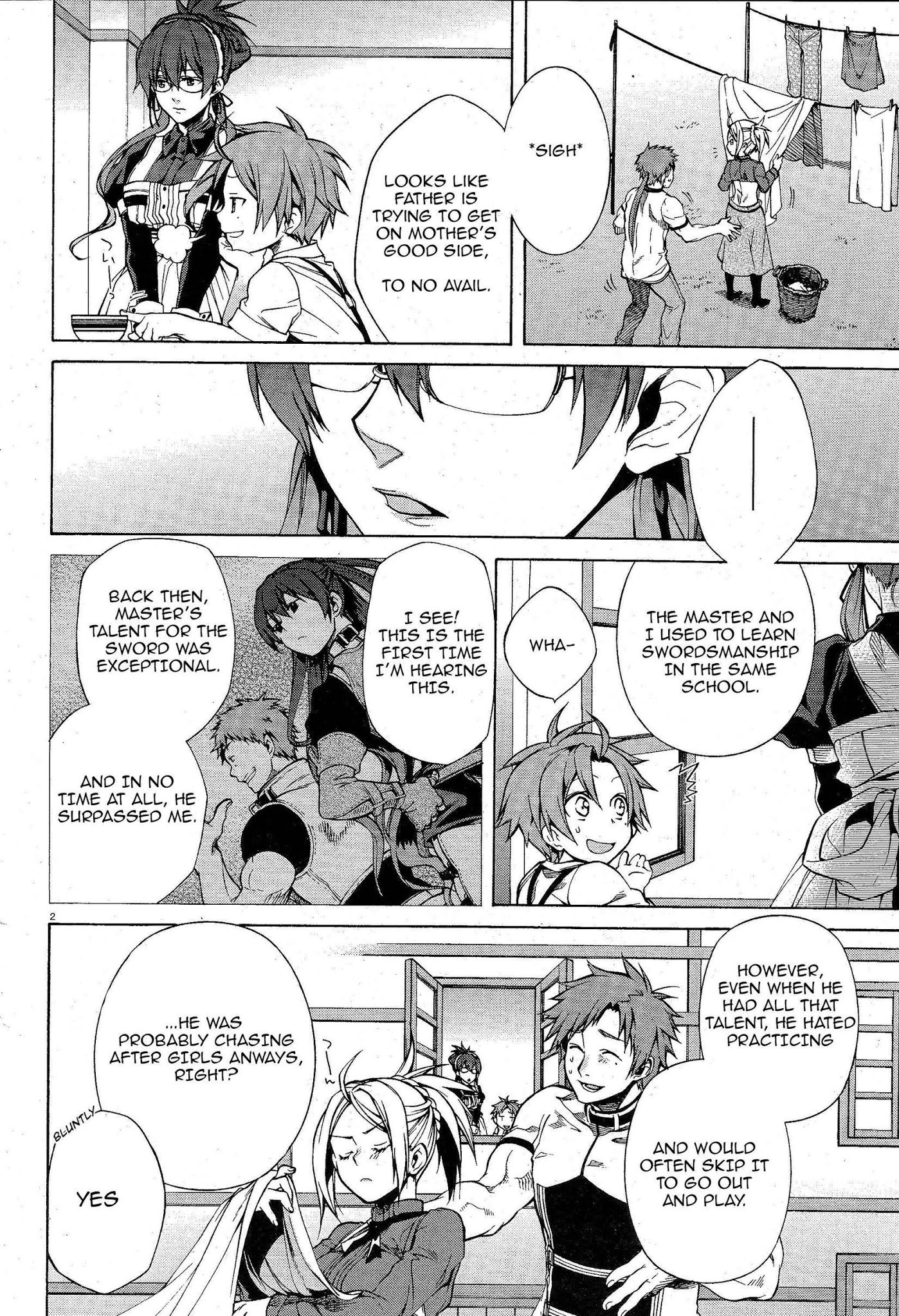 Mushoku Tensei - Isekai Ittara Honki Dasu Chapter 5.5 page 3 - Chapter 5.5: Greyrat Family's Maid