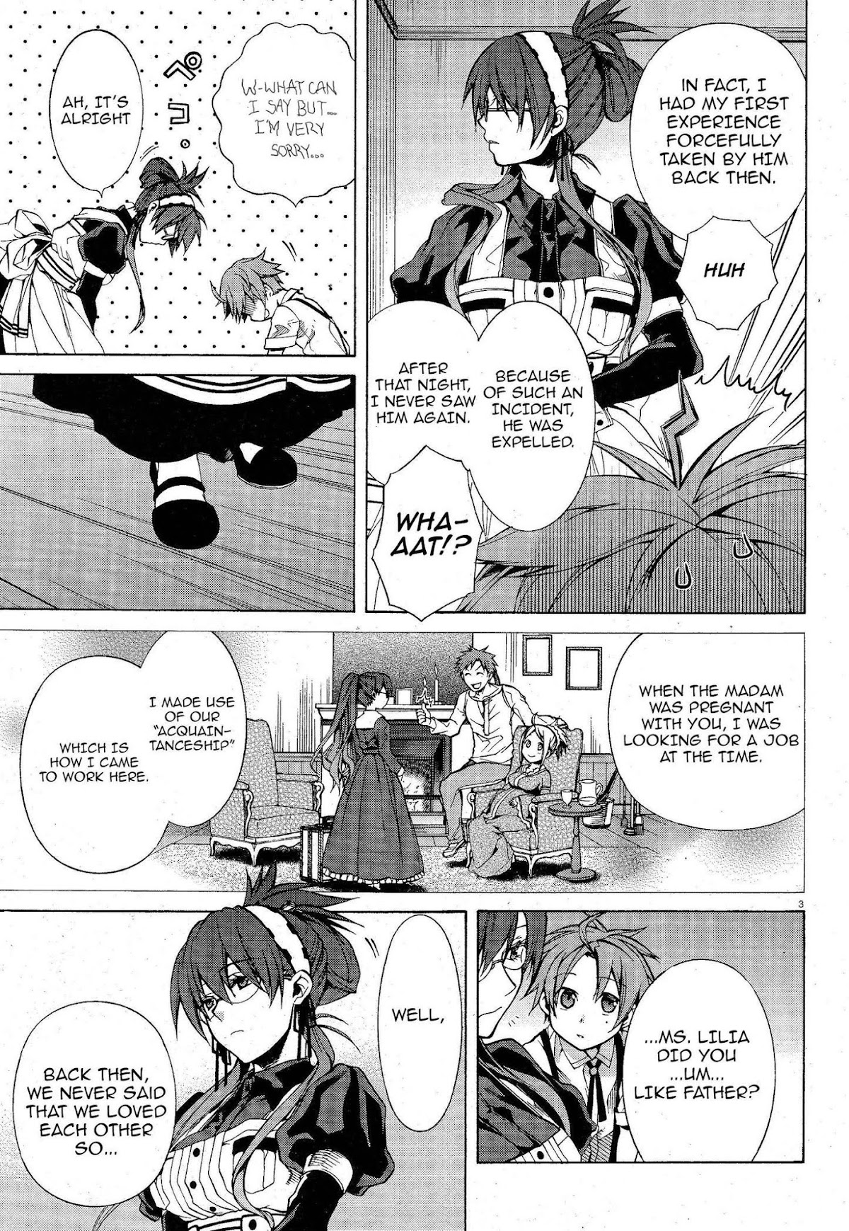Mushoku Tensei - Isekai Ittara Honki Dasu Chapter 5.5 page 4 - Chapter 5.5: Greyrat Family's Maid