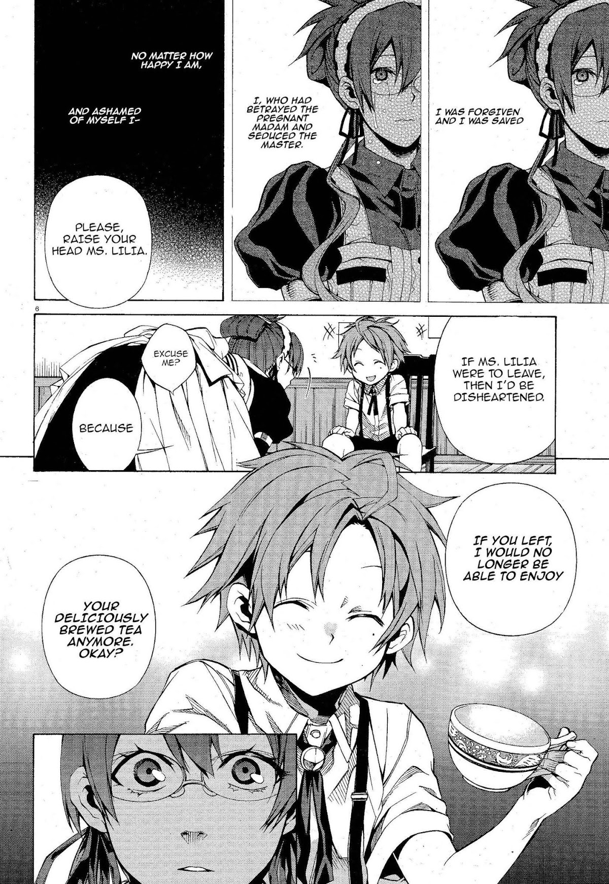 Mushoku Tensei - Isekai Ittara Honki Dasu Chapter 5.5 page 7 - Chapter 5.5: Greyrat Family's Maid