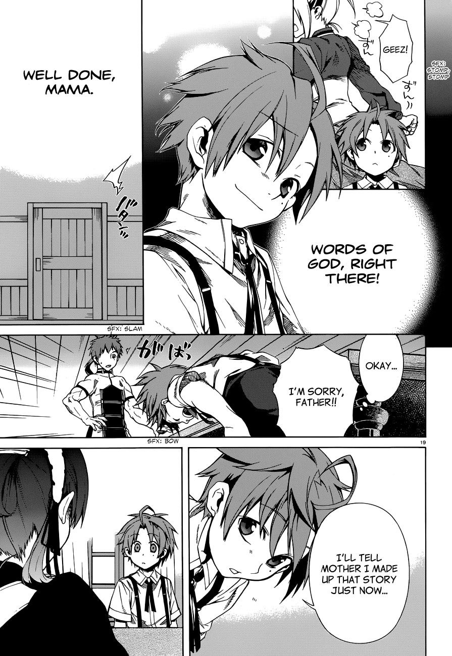 Mushoku Tensei - Isekai Ittara Honki Dasu Chapter 5 page 19 - Chapter 5: Family Meeting and Sluggishness