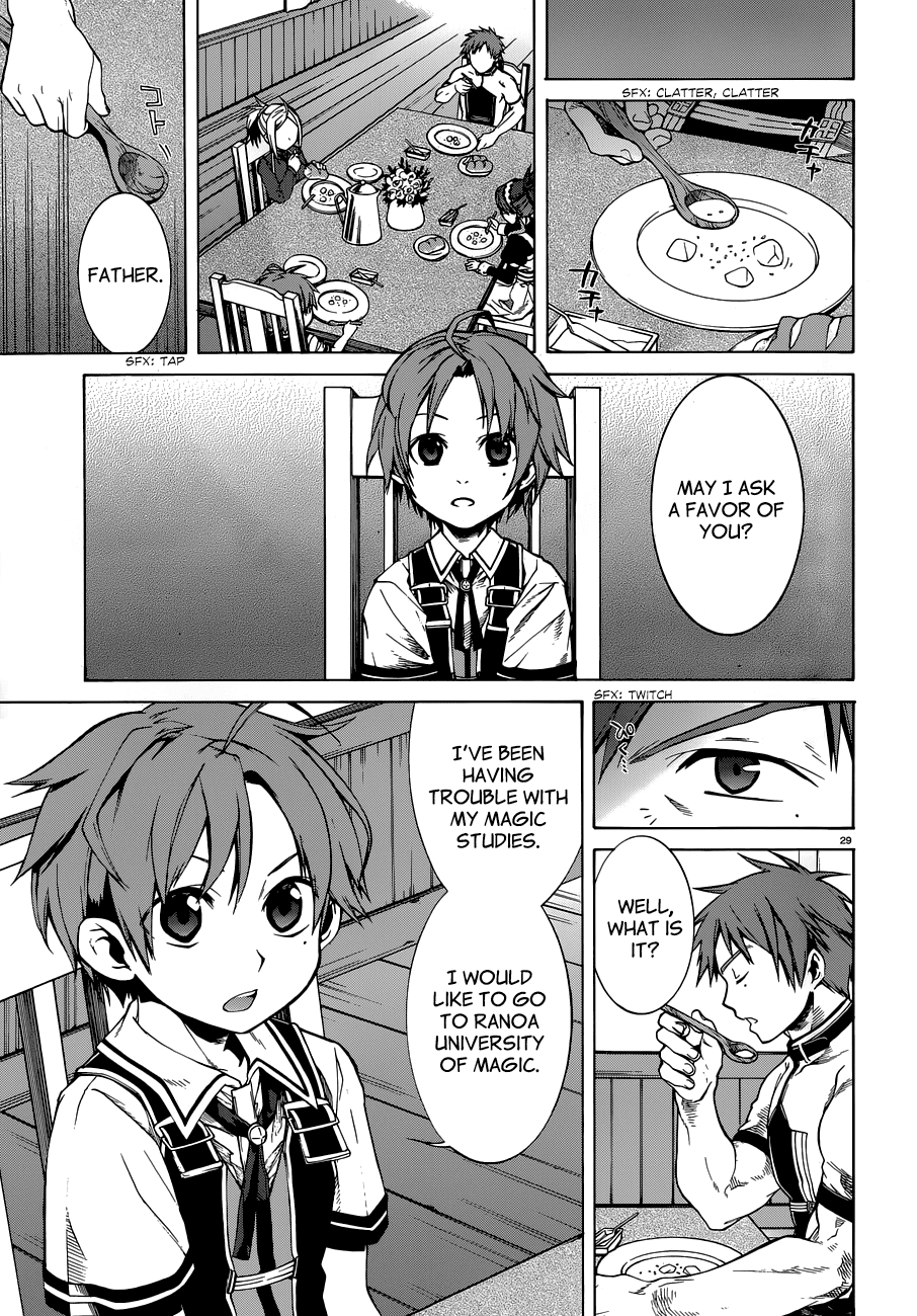 Mushoku Tensei - Isekai Ittara Honki Dasu Chapter 5 page 29 - Chapter 5: Family Meeting and Sluggishness