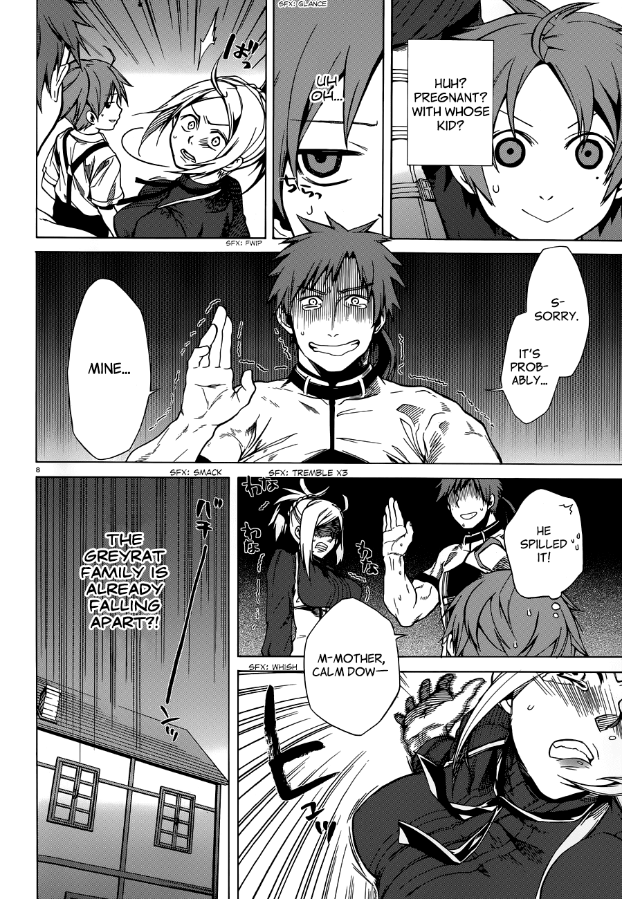 Mushoku Tensei - Isekai Ittara Honki Dasu Chapter 5 page 8 - Chapter 5: Family Meeting and Sluggishness