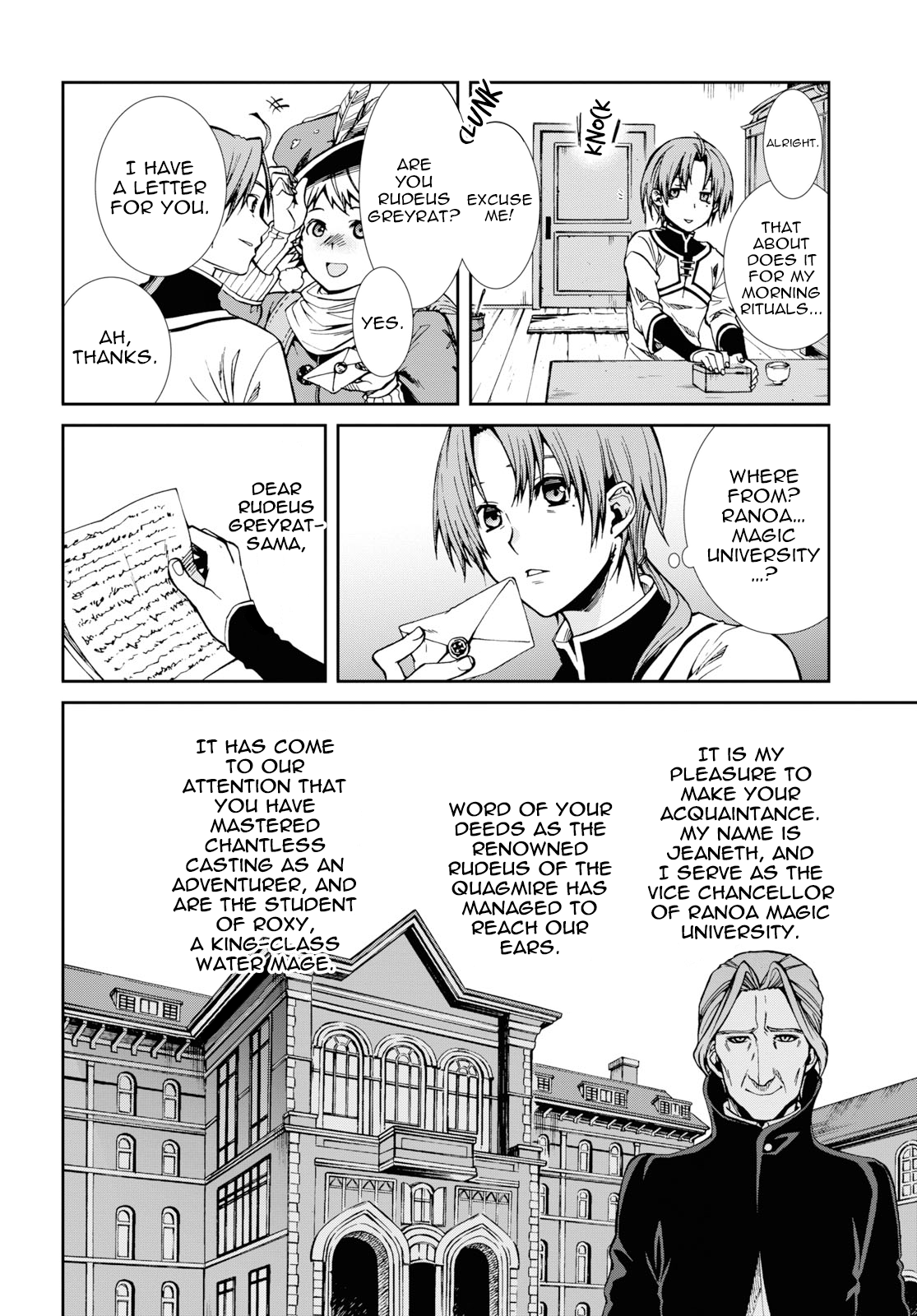 Mushoku Tensei - Isekai Ittara Honki Dasu Chapter 53 page 18 - Chapter 53: Recommendation Letter