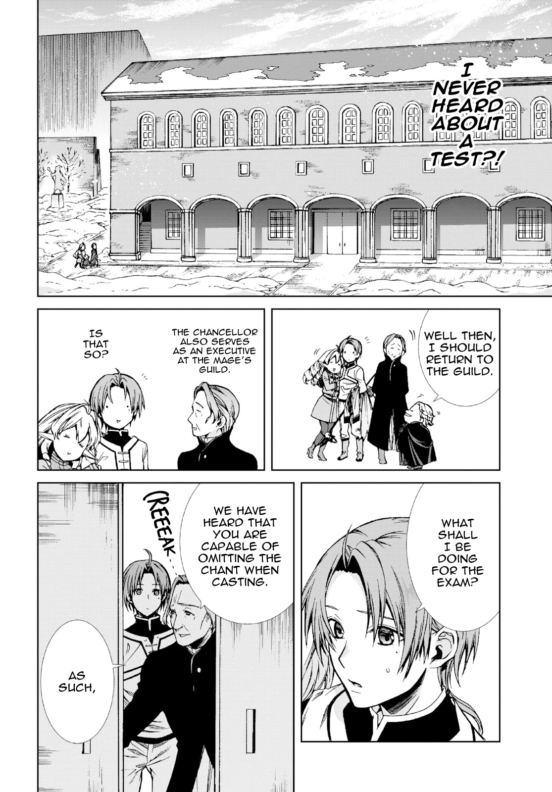 Mushoku Tensei - Isekai Ittara Honki Dasu Chapter 54 page 10 - Chapter 54: Entrance Exam
