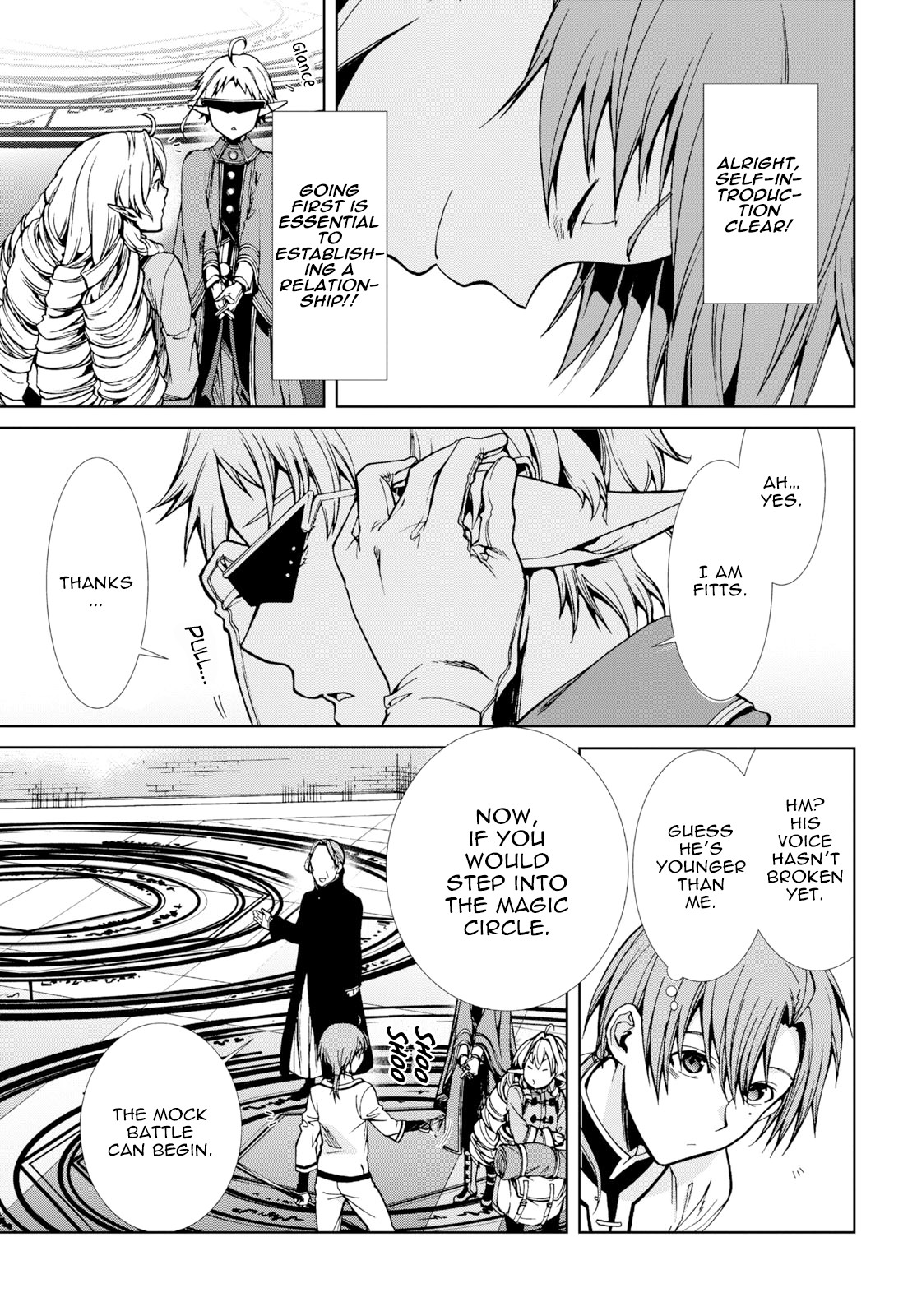 Mushoku Tensei - Isekai Ittara Honki Dasu Chapter 54 page 14 - Chapter 54: Entrance Exam