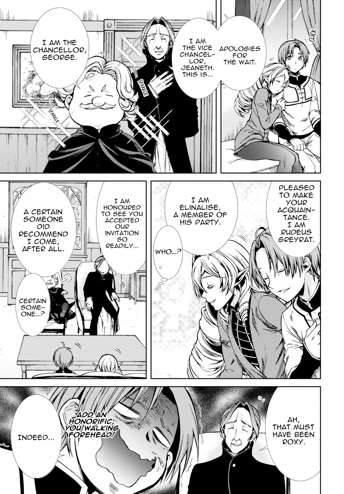 Mushoku Tensei - Isekai Ittara Honki Dasu Chapter 54 page 5 - Chapter 54: Entrance Exam