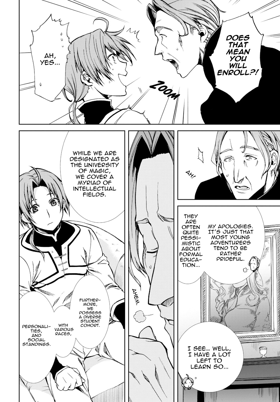 Mushoku Tensei - Isekai Ittara Honki Dasu Chapter 54 page 6 - Chapter 54: Entrance Exam