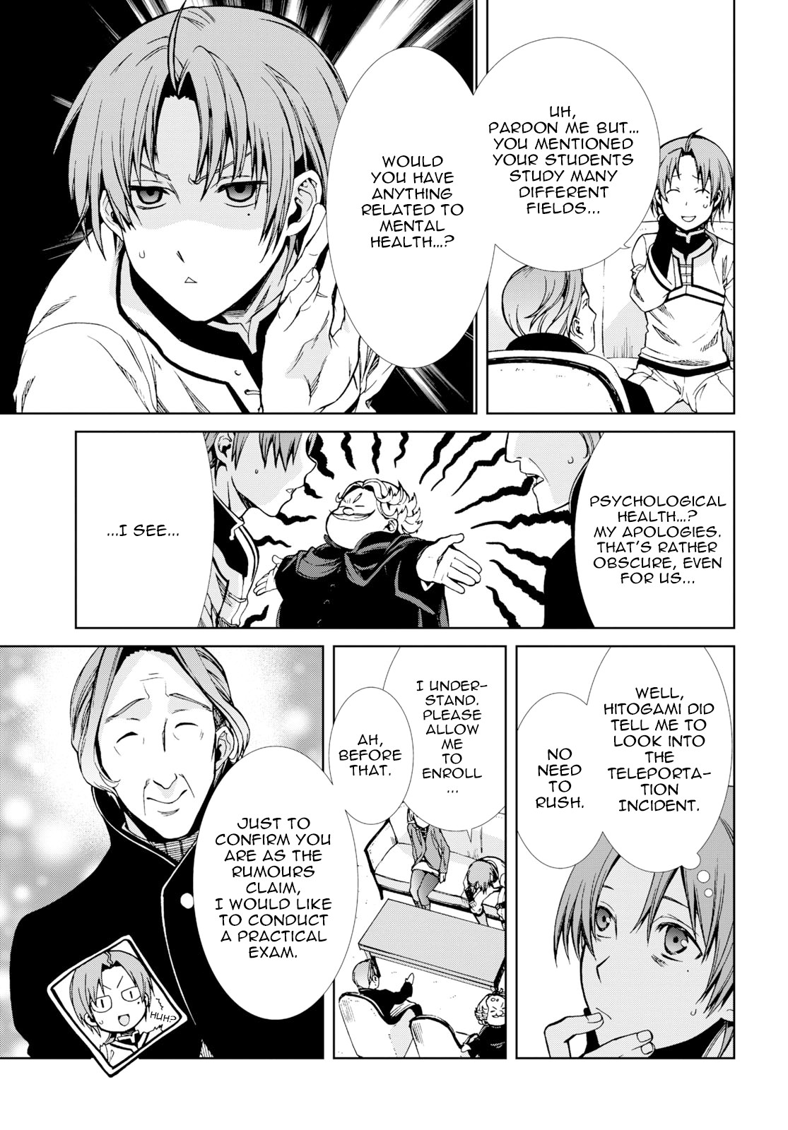 Mushoku Tensei - Isekai Ittara Honki Dasu Chapter 54 page 9 - Chapter 54: Entrance Exam