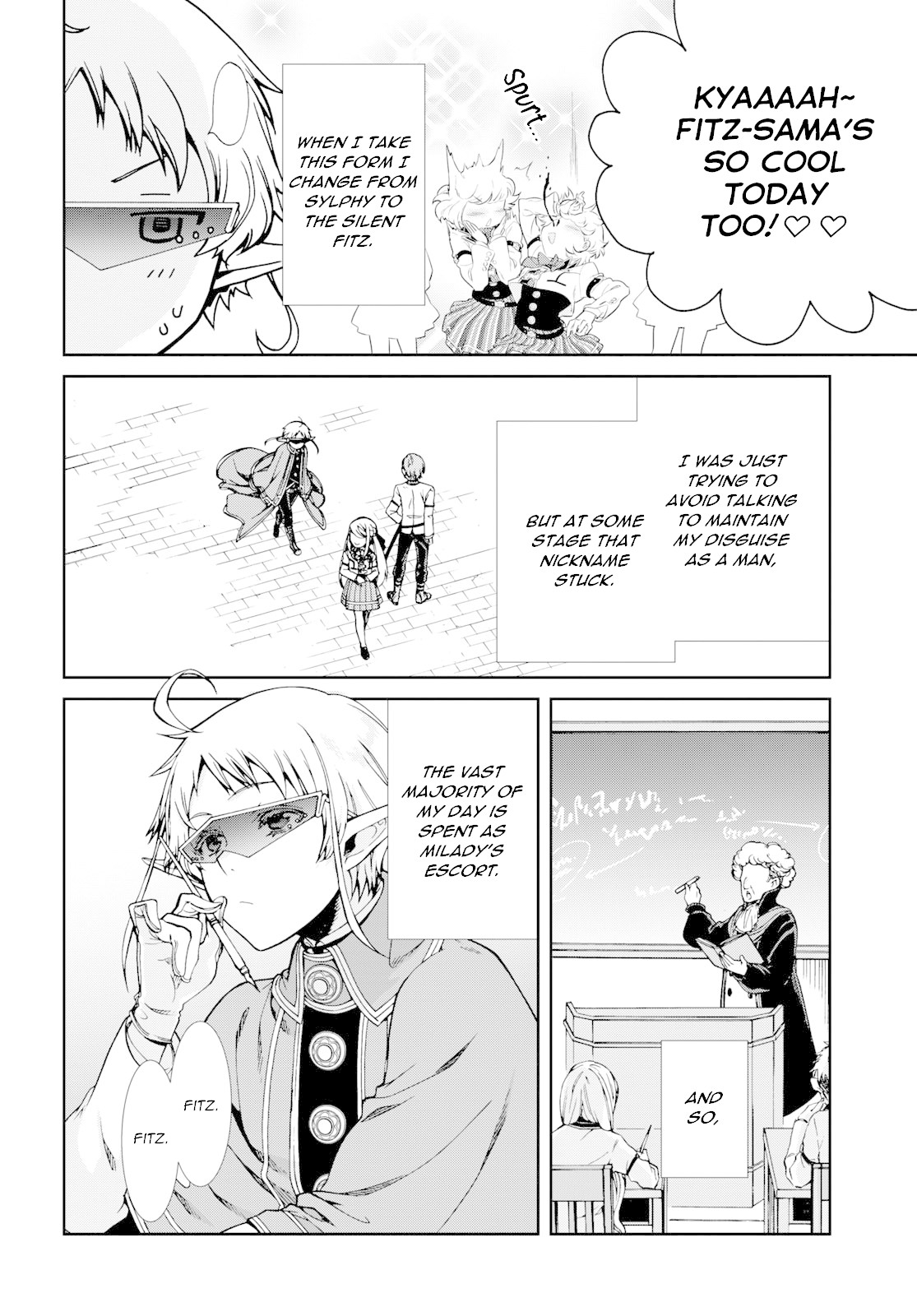 Mushoku Tensei - Isekai Ittara Honki Dasu Chapter 57 page 13 - Chapter 57: Sylphiette