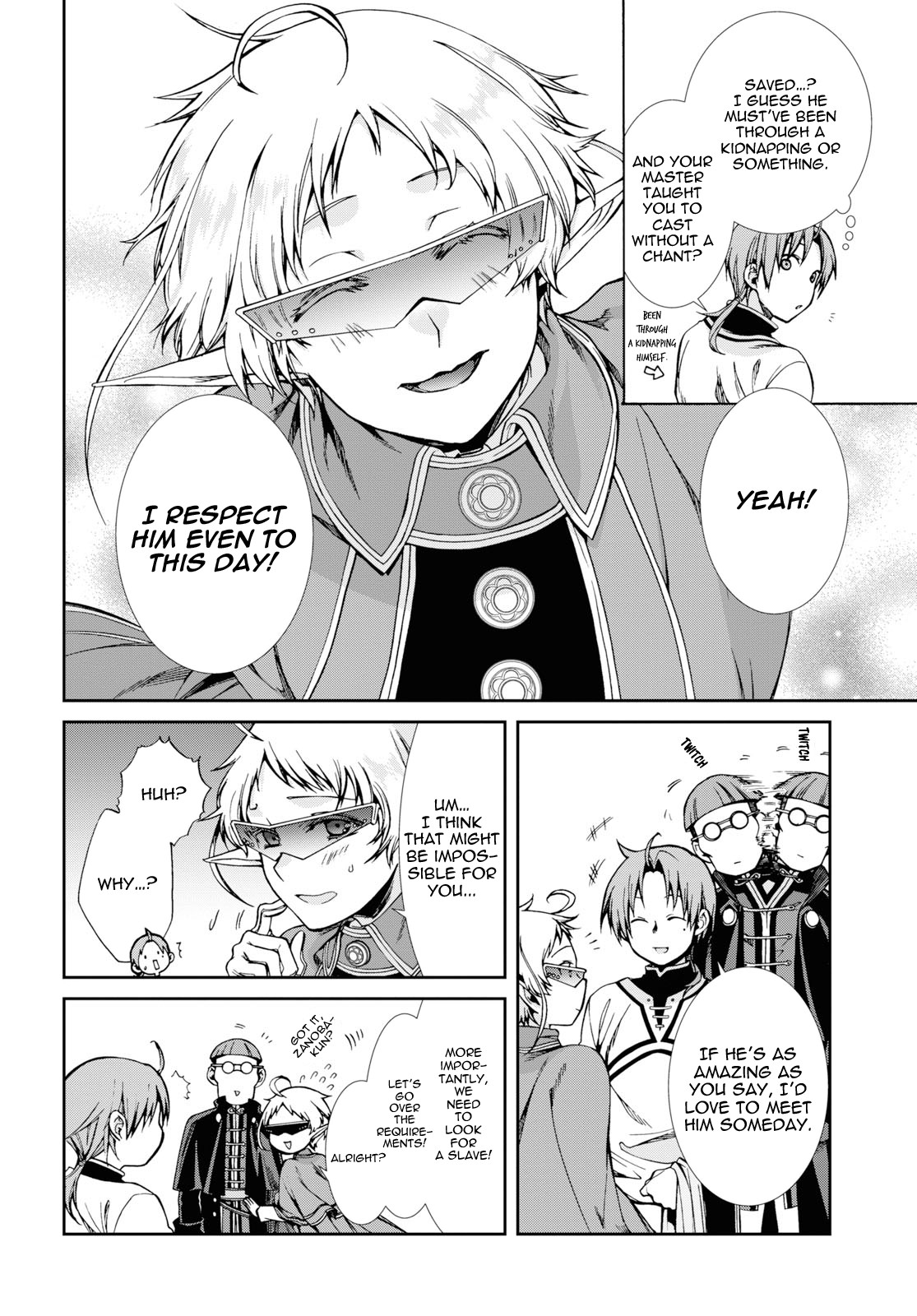 Mushoku Tensei - Isekai Ittara Honki Dasu Chapter 58 page 20 - Chapter 58: Unspeakable Strength