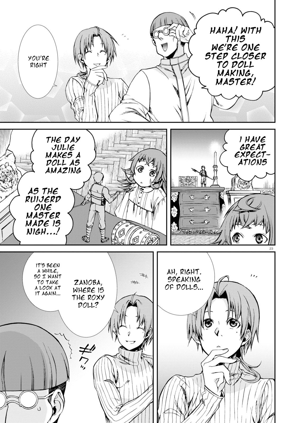 Mushoku Tensei - Isekai Ittara Honki Dasu Chapter 59 page 23 - Chapter 59: Apprentice