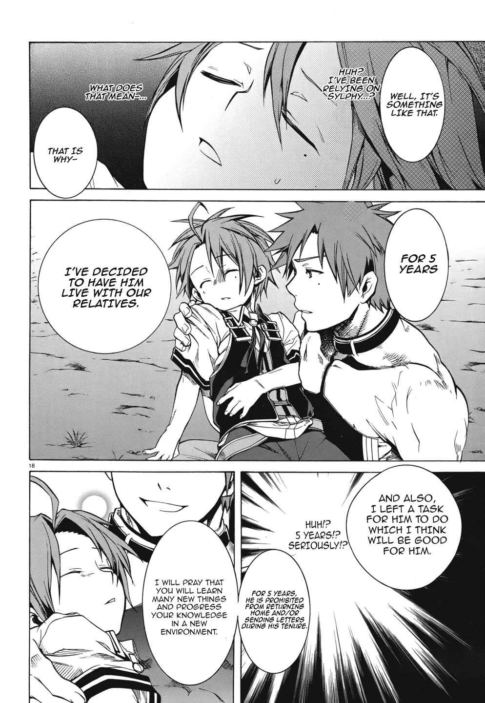 Mushoku Tensei - Isekai Ittara Honki Dasu Chapter 6 page 23 - Chapter 6: Separation