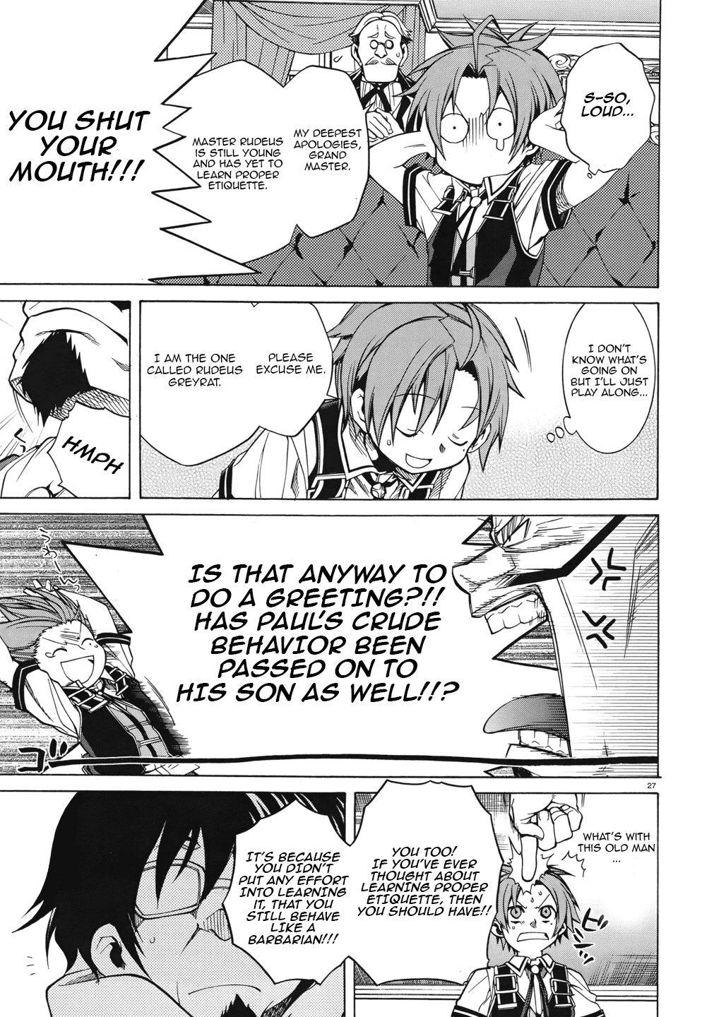 Mushoku Tensei - Isekai Ittara Honki Dasu Chapter 6 page 31 - Chapter 6: Separation
