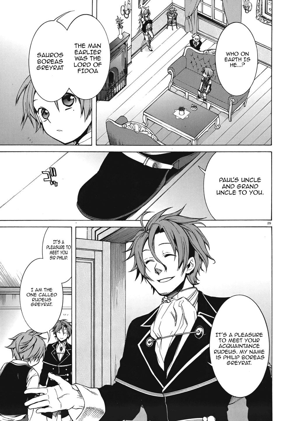 Mushoku Tensei - Isekai Ittara Honki Dasu Chapter 6 page 33 - Chapter 6: Separation