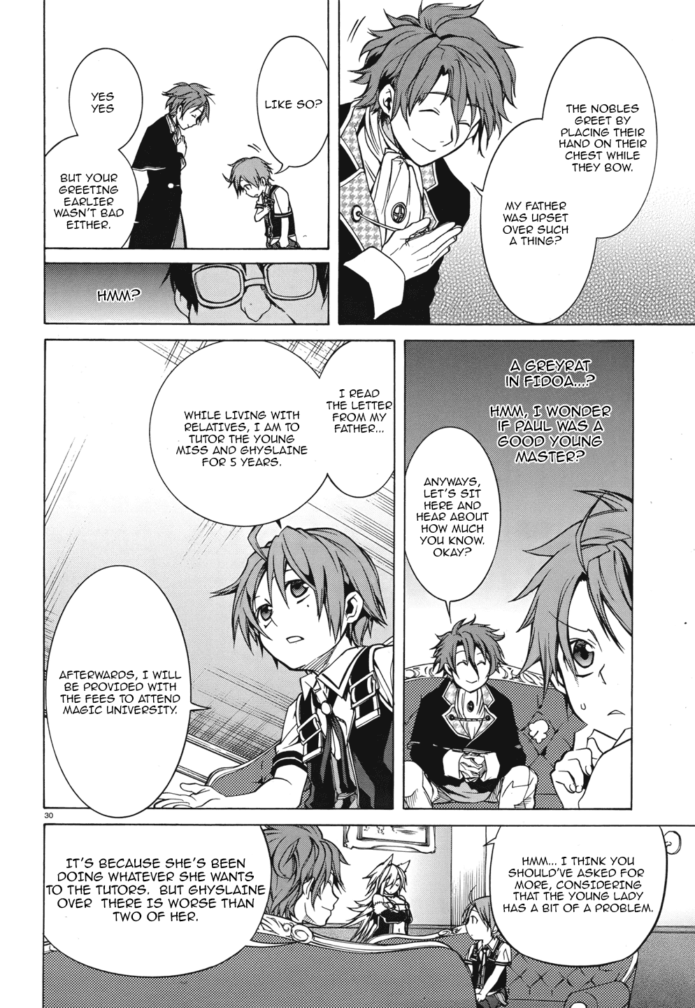 Mushoku Tensei - Isekai Ittara Honki Dasu Chapter 6 page 34 - Chapter 6: Separation