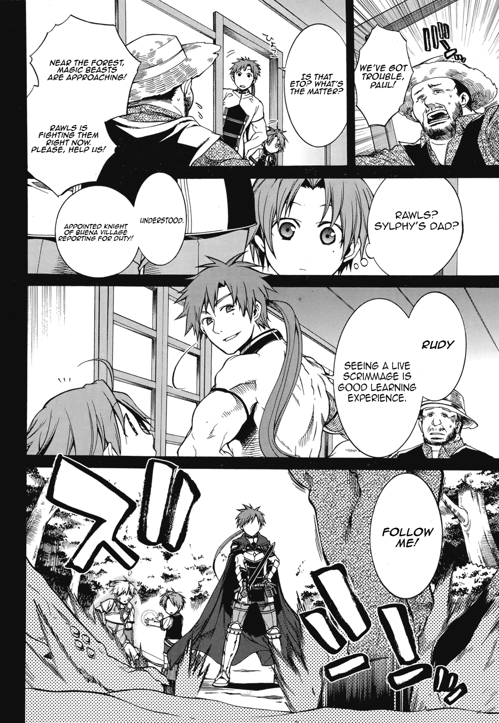 Mushoku Tensei - Isekai Ittara Honki Dasu Chapter 6 page 7 - Chapter 6: Separation