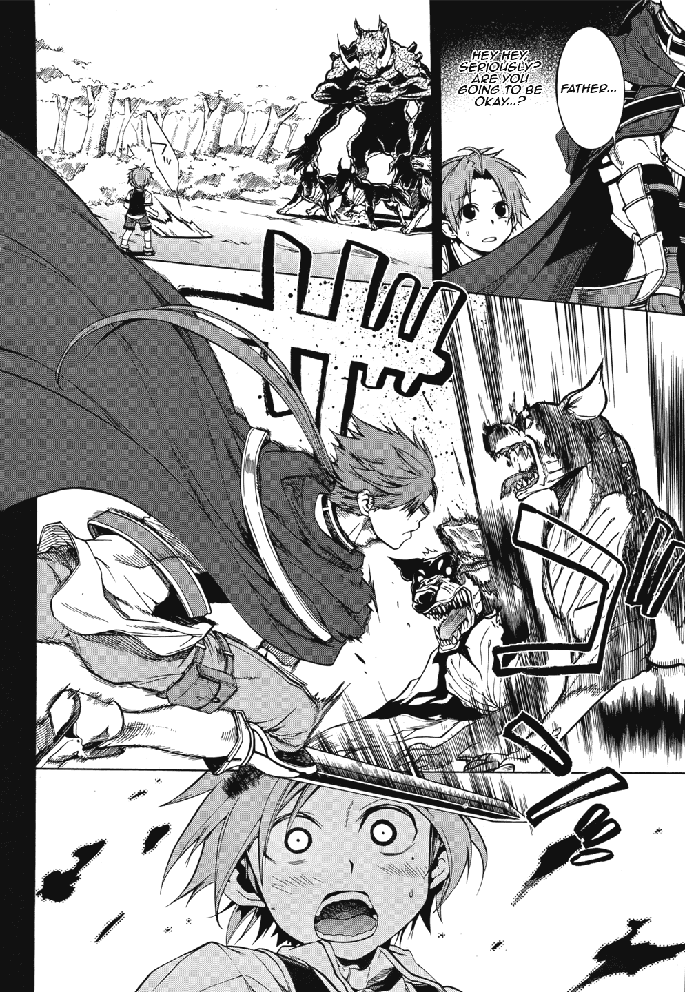 Mushoku Tensei - Isekai Ittara Honki Dasu Chapter 6 page 9 - Chapter 6: Separation