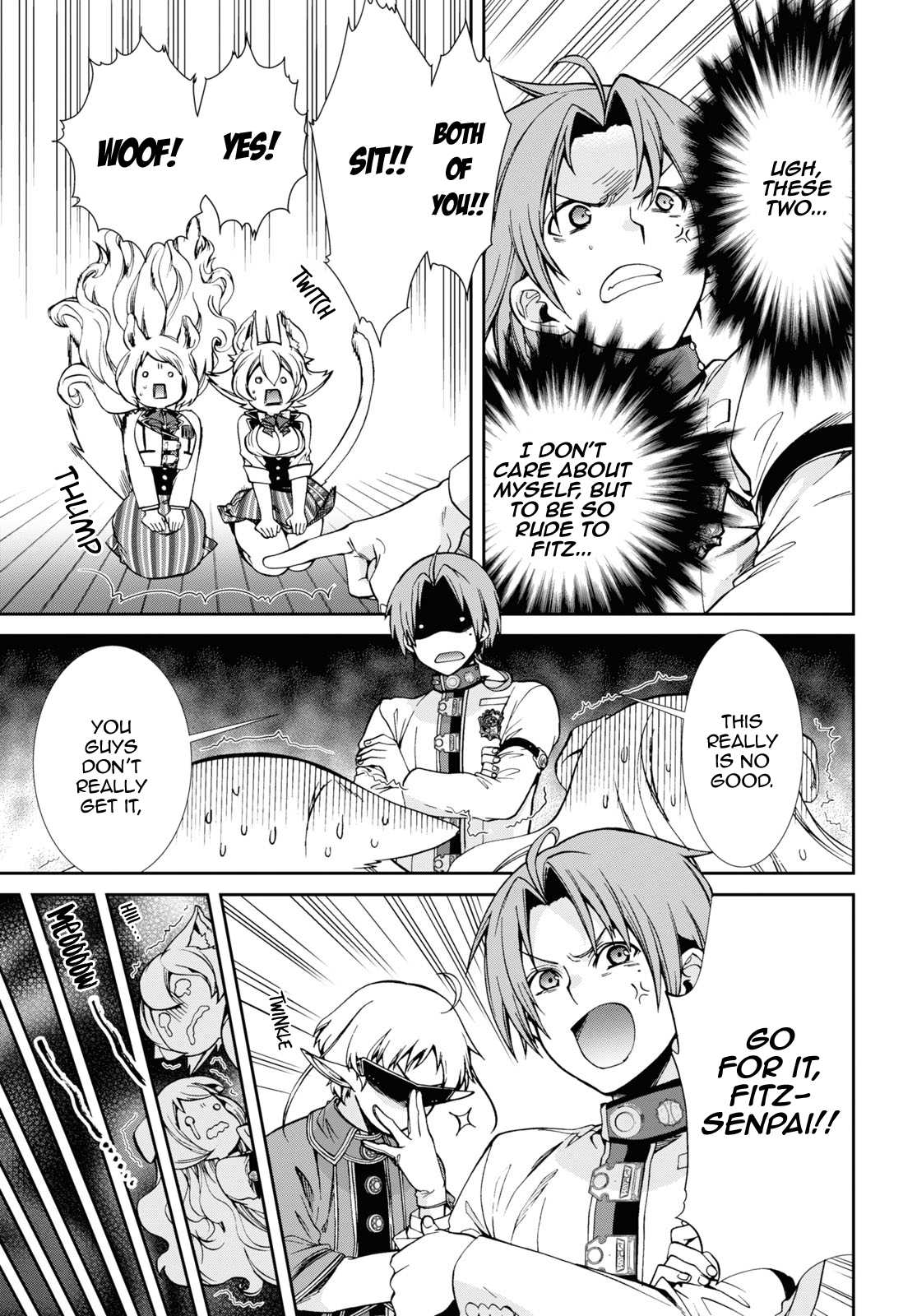 Mushoku Tensei - Isekai Ittara Honki Dasu Chapter 61 page 14 - Chapter 61: Beast Race Nobility Confinement Incident, Part 2