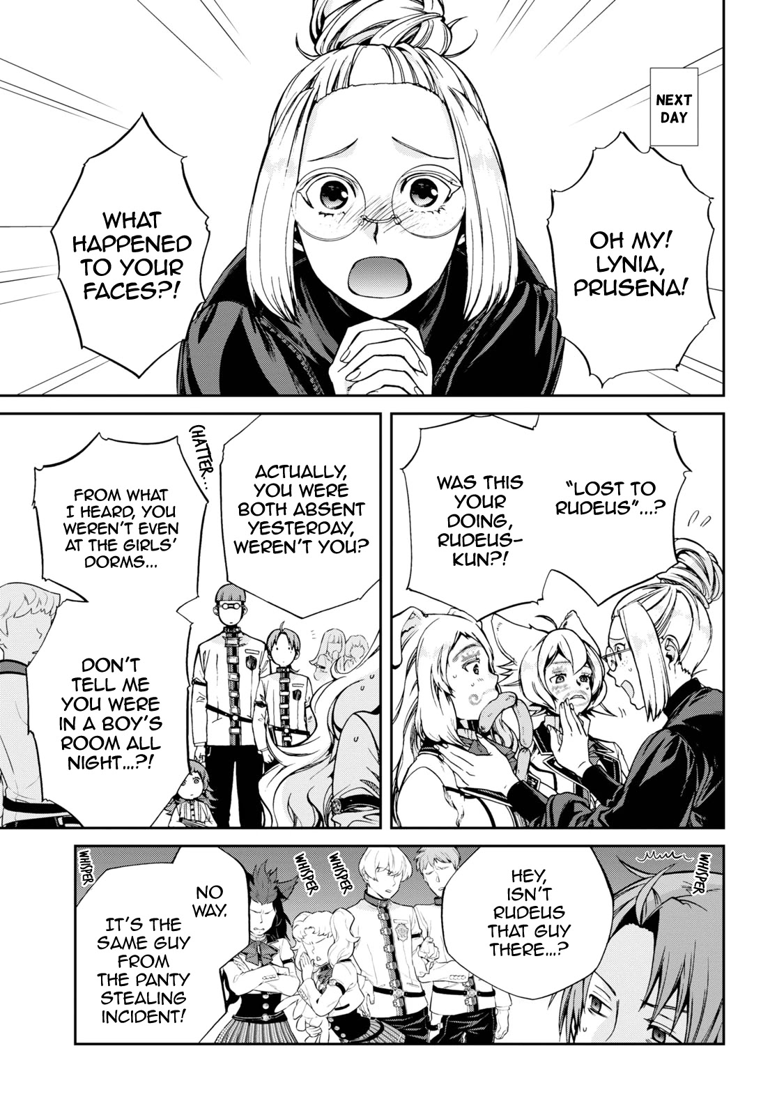 Mushoku Tensei - Isekai Ittara Honki Dasu Chapter 62 page 11 - Chapter 62: Beneath the Mask