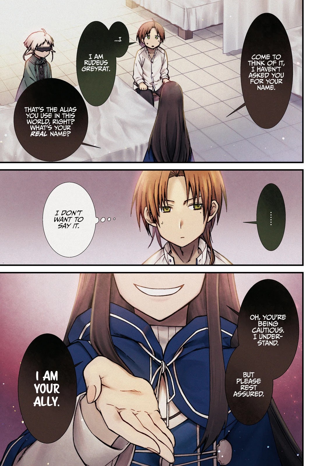 Mushoku Tensei - Isekai Ittara Honki Dasu Chapter 69 page 1 - Chapter 69: White Mask - Part 2