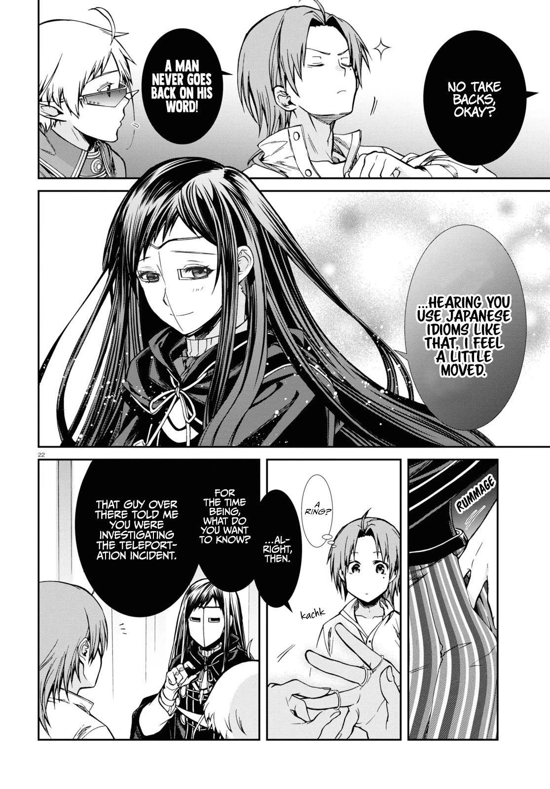 Mushoku Tensei - Isekai Ittara Honki Dasu Chapter 69 page 25 - Chapter 69: White Mask - Part 2