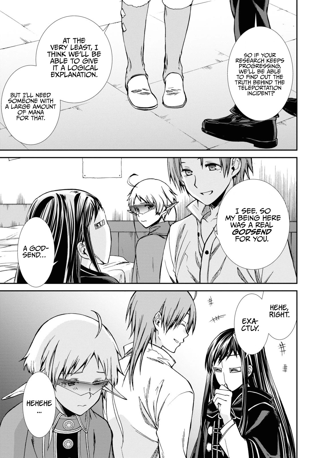 Mushoku Tensei - Isekai Ittara Honki Dasu Chapter 69 page 34 - Chapter 69: White Mask - Part 2