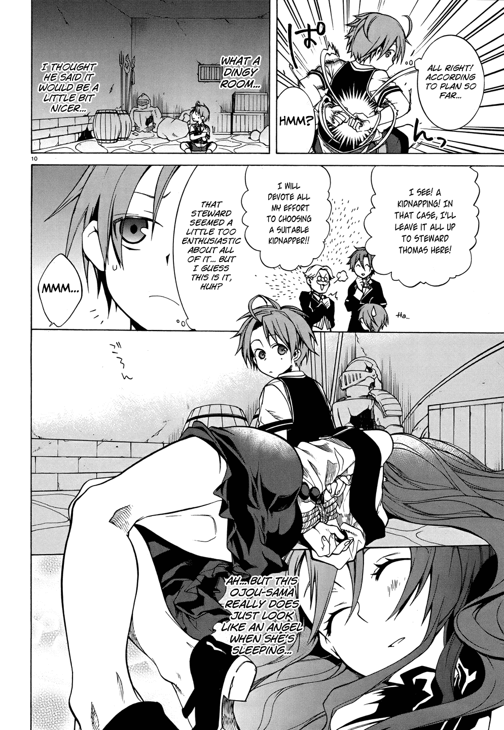 Mushoku Tensei - Isekai Ittara Honki Dasu Chapter 7 page 10 - Chapter 7: The Ojou-sama’s Violence