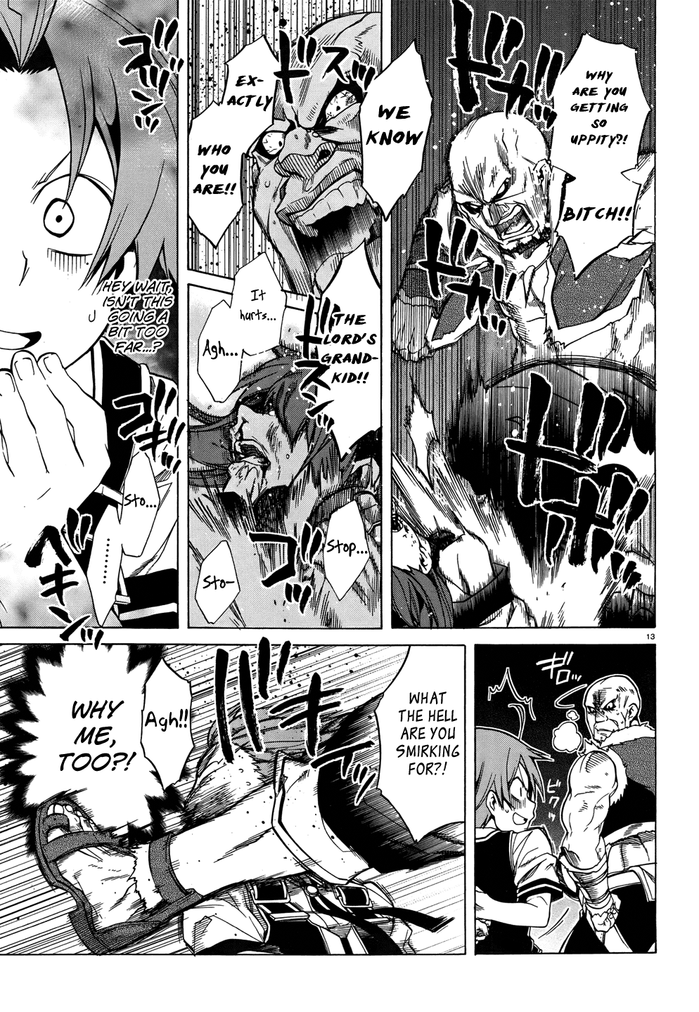 Mushoku Tensei - Isekai Ittara Honki Dasu Chapter 7 page 13 - Chapter 7: The Ojou-sama’s Violence