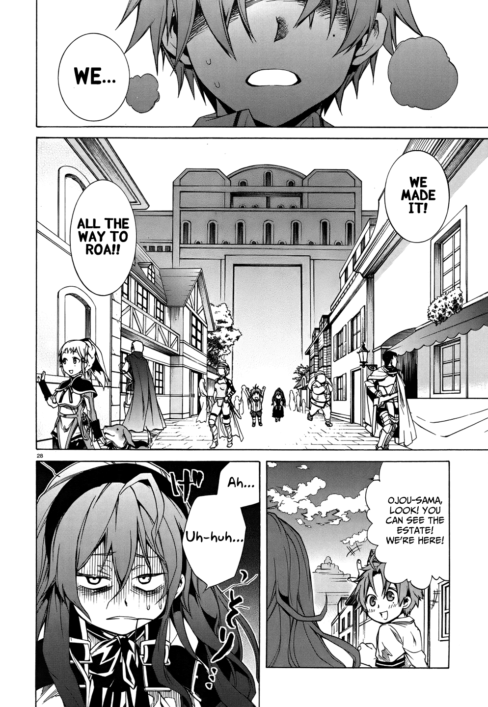 Mushoku Tensei - Isekai Ittara Honki Dasu Chapter 7 page 28 - Chapter 7: The Ojou-sama’s Violence