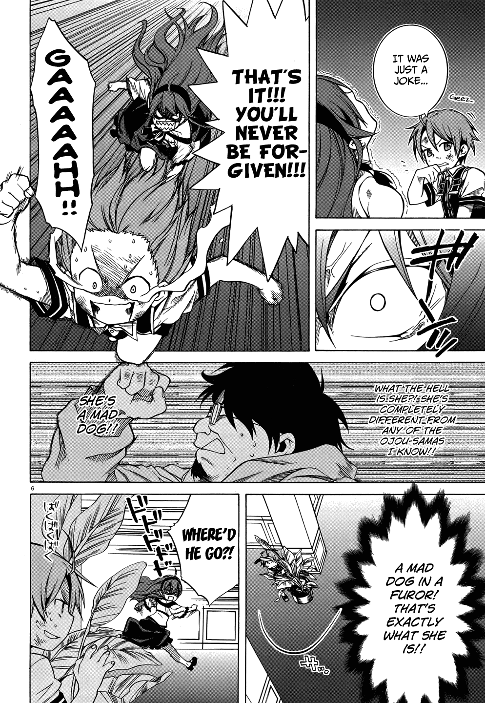 Mushoku Tensei - Isekai Ittara Honki Dasu Chapter 7 page 6 - Chapter 7: The Ojou-sama’s Violence