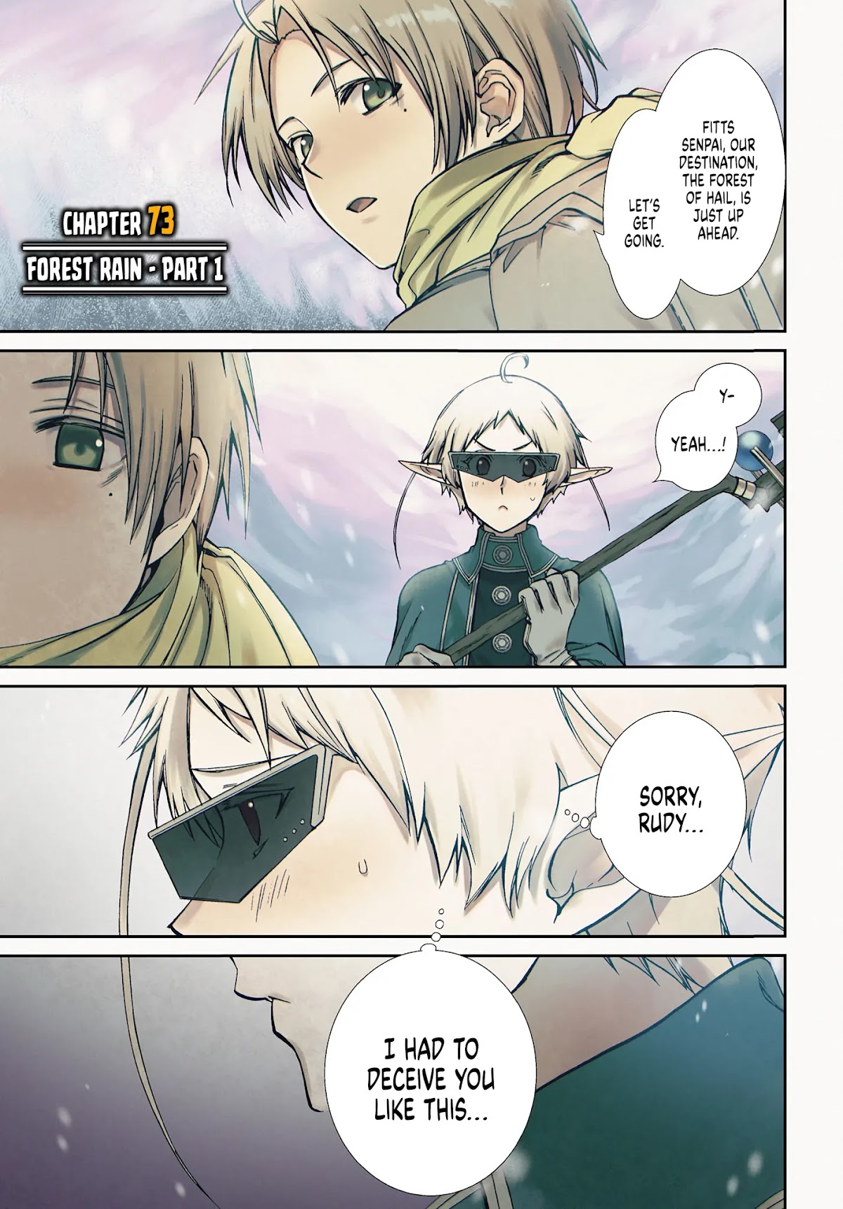 Mushoku Tensei - Isekai Ittara Honki Dasu Chapter 73 page 1 - Chapter 73: Forest Rain (Part 1)