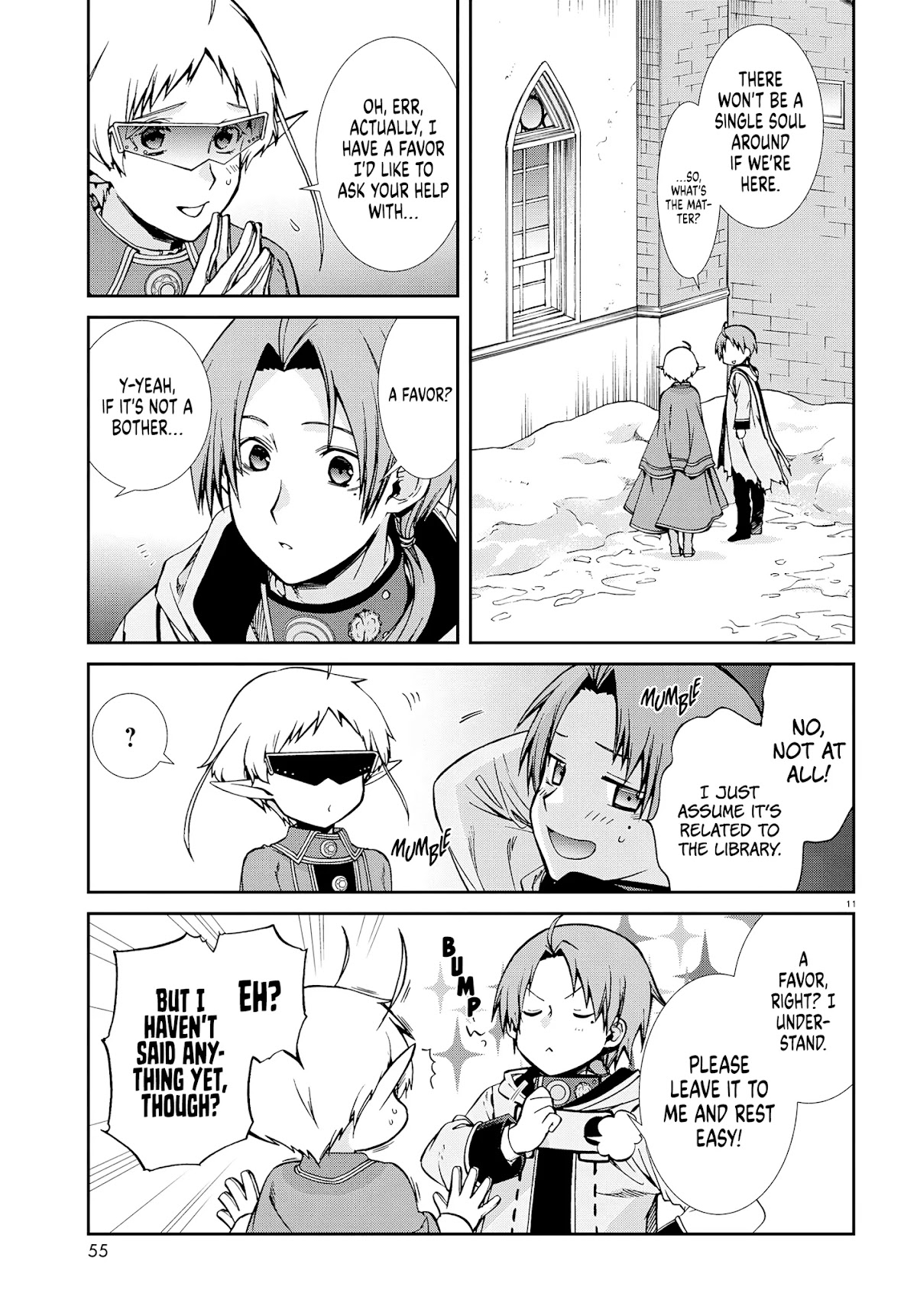 Mushoku Tensei - Isekai Ittara Honki Dasu Chapter 73 page 15 - Chapter 73: Forest Rain (Part 1)