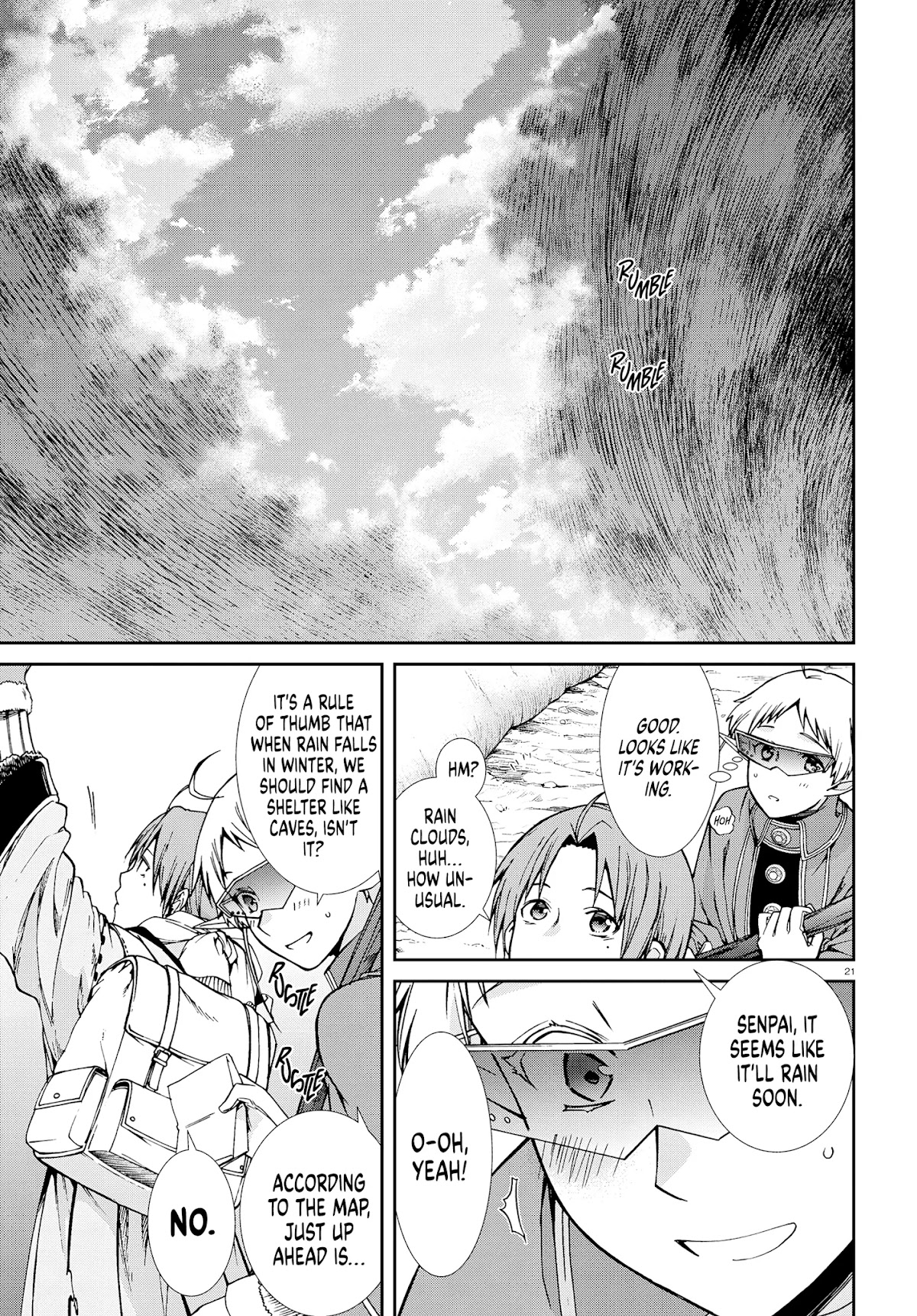 Mushoku Tensei - Isekai Ittara Honki Dasu Chapter 73 page 25 - Chapter 73: Forest Rain (Part 1)