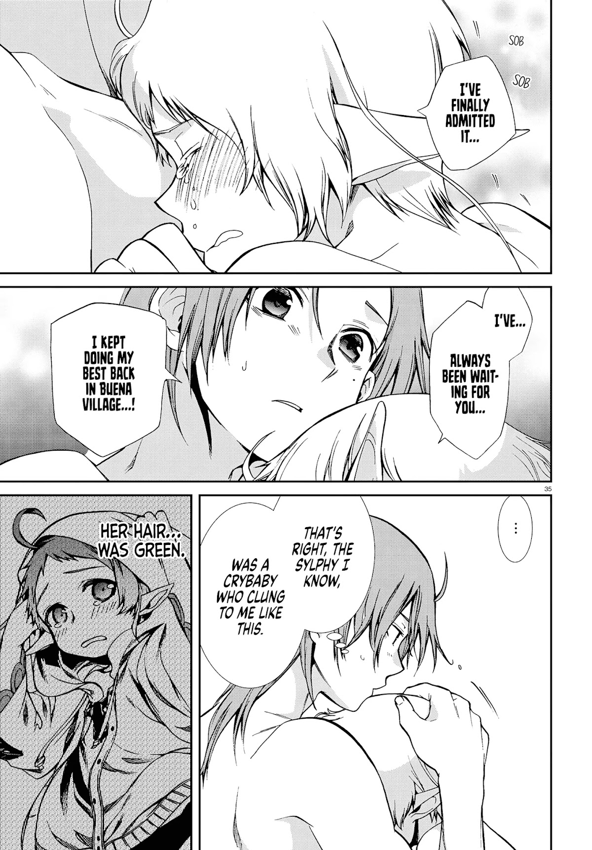 Mushoku Tensei - Isekai Ittara Honki Dasu Chapter 74 page 36 - Chapter 74