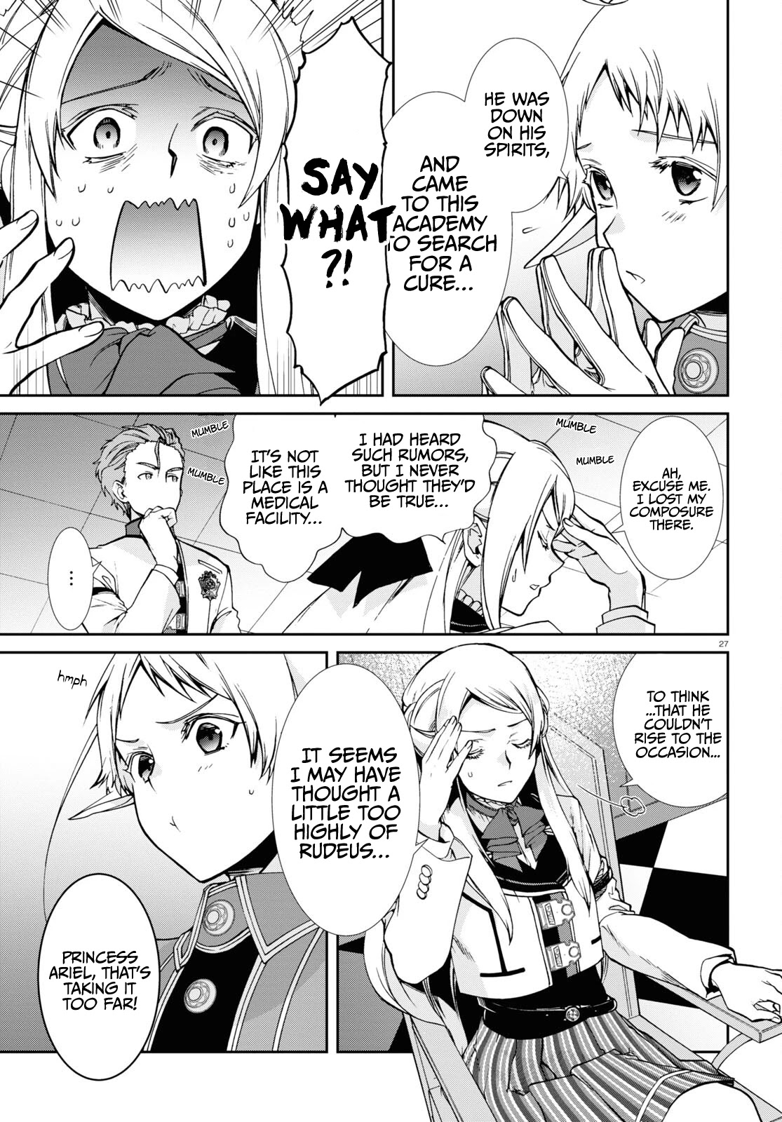 Mushoku Tensei - Isekai Ittara Honki Dasu Chapter 75 page 28 - Chapter 75: After the rain