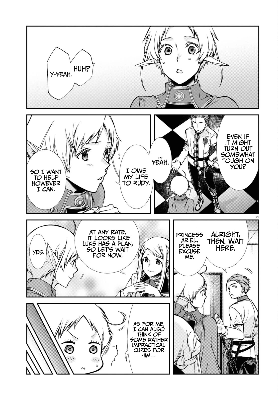 Mushoku Tensei - Isekai Ittara Honki Dasu Chapter 75 page 30 - Chapter 75: After the rain