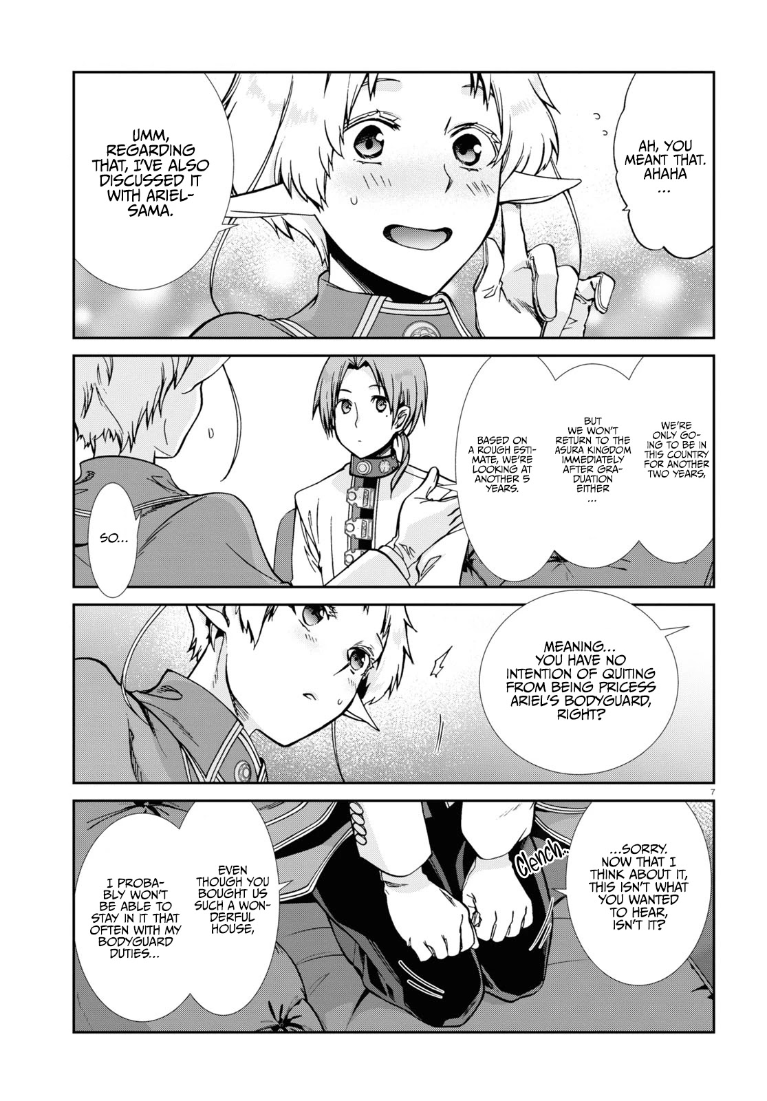 Mushoku Tensei - Isekai Ittara Honki Dasu Chapter 80 page 8 - Chapter 80