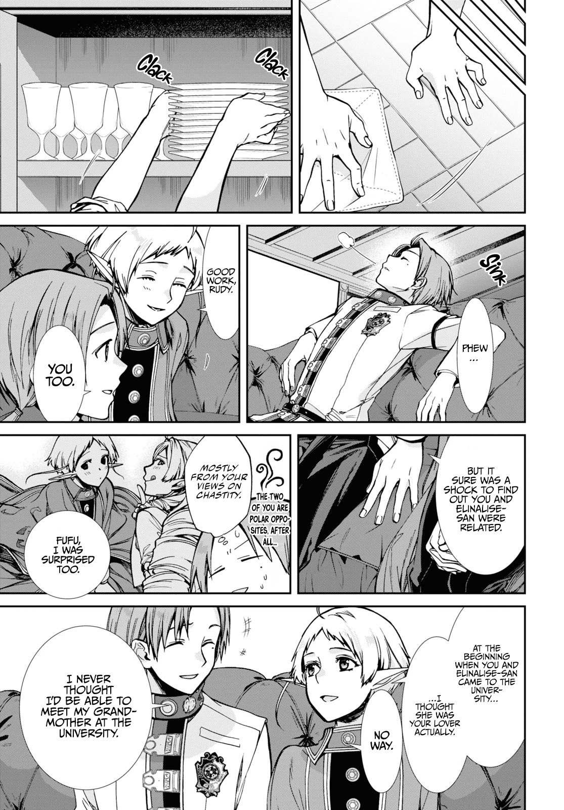 Mushoku Tensei - Isekai Ittara Honki Dasu Chapter 81 page 22 - Chapter 81