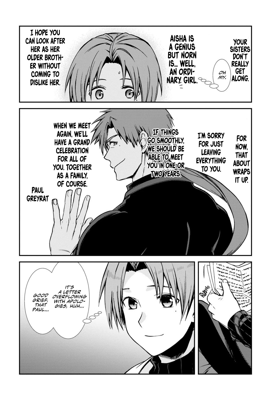 Mushoku Tensei - Isekai Ittara Honki Dasu Chapter 83 page 5 - Chapter 83: Letter
