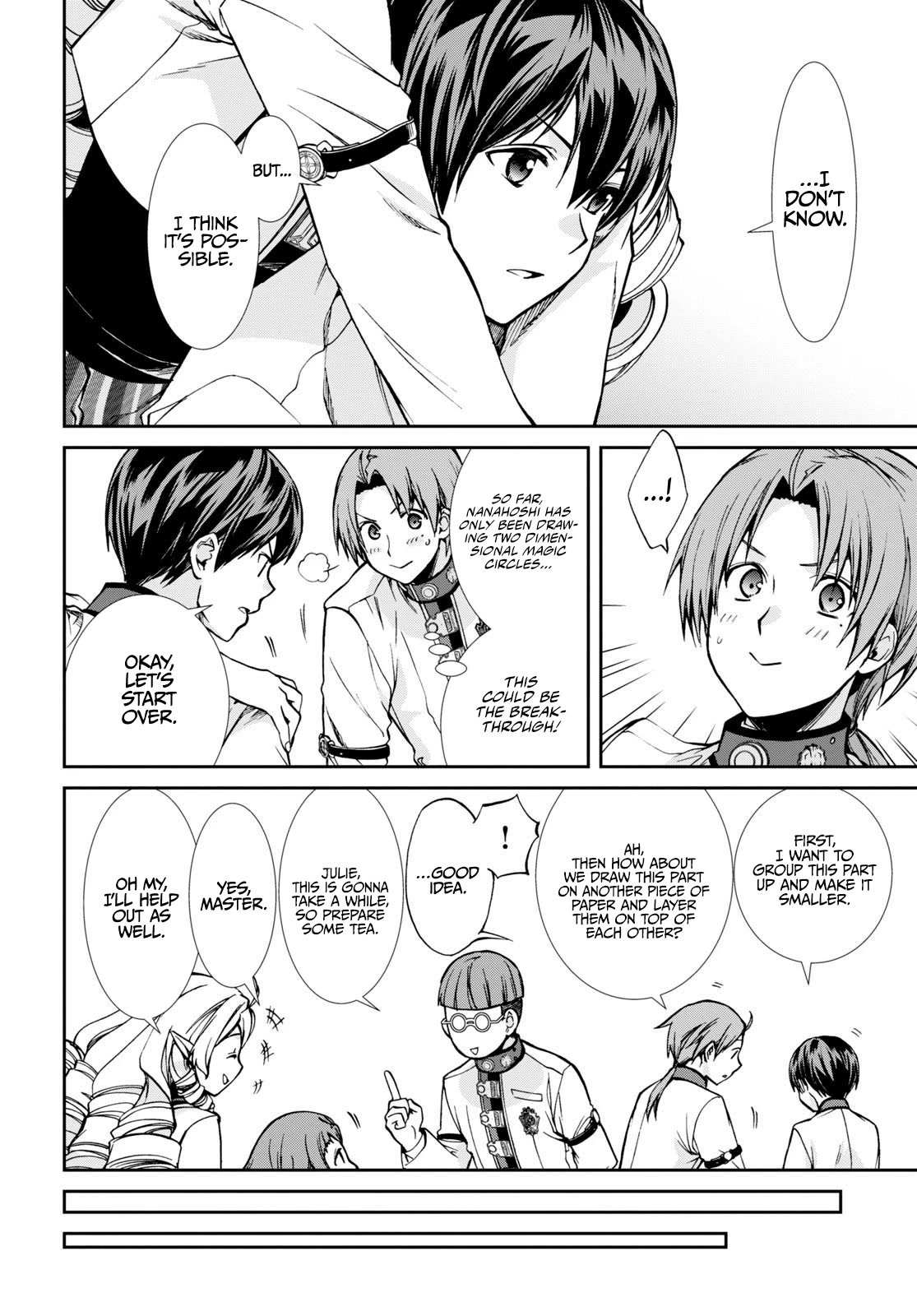 Mushoku Tensei - Isekai Ittara Honki Dasu Chapter 85 page 15 - Chapter 85: Three Heads Are Better Then One