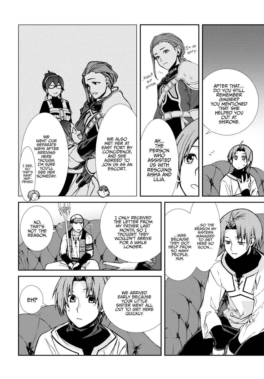 Mushoku Tensei - Isekai Ittara Honki Dasu Chapter 87 page 13 - Chapter 87: Nostalgia and Restlessness